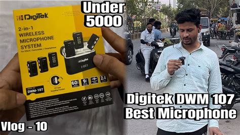 Unboxing Best Wireless Digitek Dwm Microphone Under Full