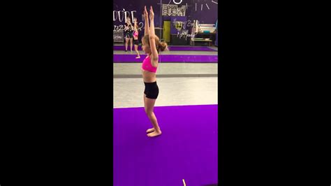 How To Do A Backhand Spring Youtube