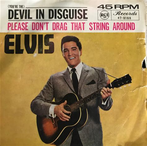 Elvis Presley You Re The Devil In Disguise 1963 Music Legend