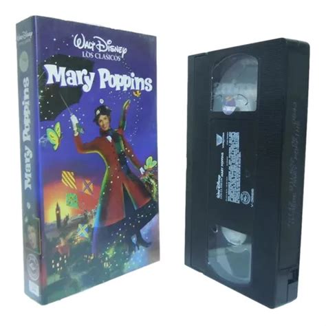 Mary Poppins Vhs Cl Sicos De Walt Disney Originales Meses Sin Intereses