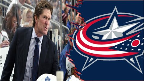 Mike Babcock To The Columbus Blue Jackets Youtube