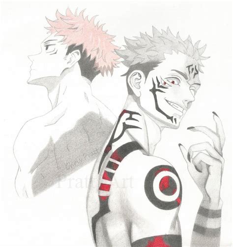 Yuji x Sukuna (Jujutsu Kaisen) by Pratt-Art on DeviantArt