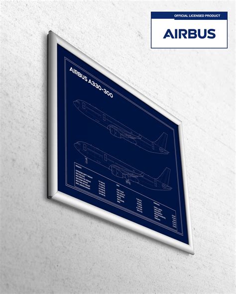 AIRBUS A330-300 BLUEPRINT – Aeroprints Shop