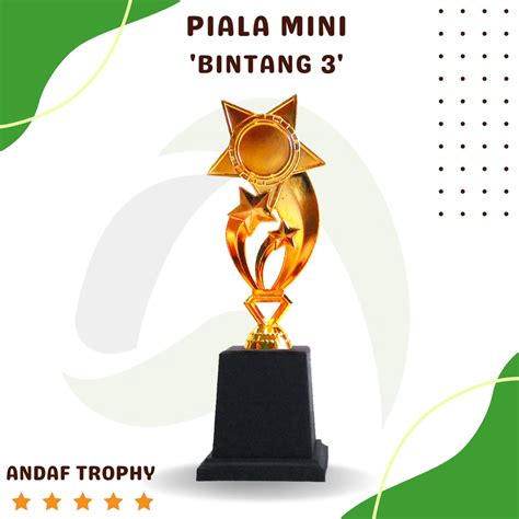 Jual Piala Mini Figur Bintang By Andaf Trophy Shopee Indonesia