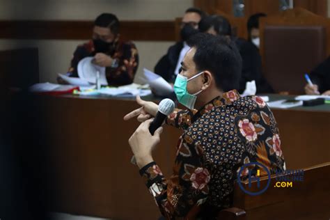 Bantahan Azis Syamsuddin Di Sidang Suap Eks Penyidik Kpk