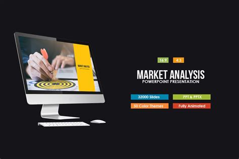 Market Analysis Powerpoint Template Presentation Templates ~ Creative Market