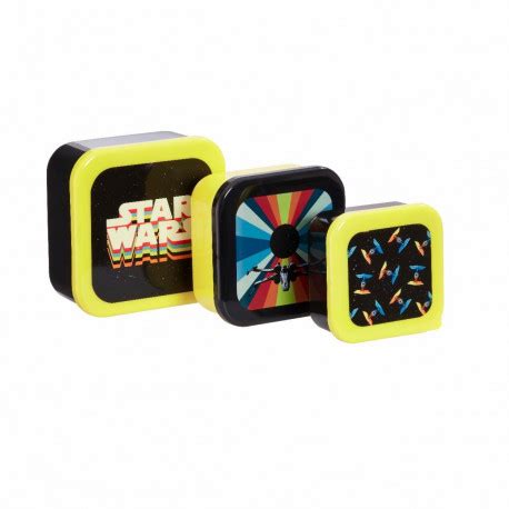 Set De Fiambreras Star Wars Retro Naves Por Lafrikileria