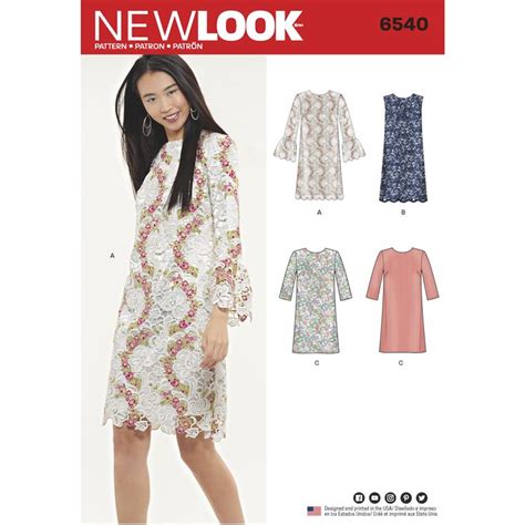 New Look Misses Dress Pattern That Is Perfect For Any Occasion Find