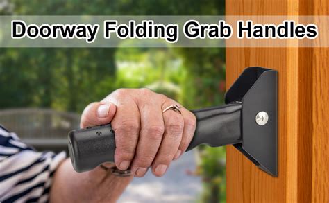 Doorway Assist Handle Door Grab Bars Folding Door Grab Rail Handle