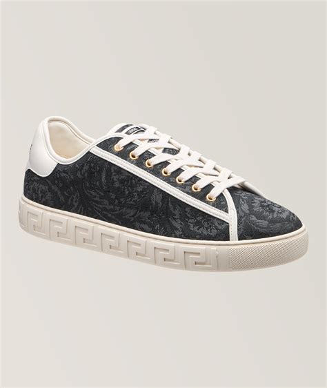 Versace Barocco Greca Jacquard Sneakers Sneakers Harry Rosen