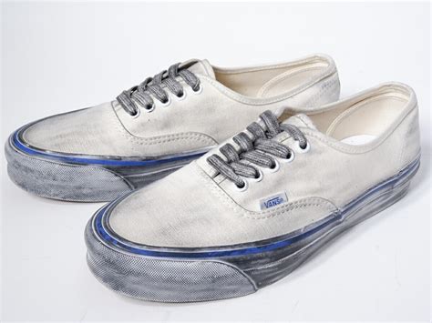 楽天市場VANS VAULTバンズボルト 2022AW OG AUTHENTIC LX STRESSED汚し加工 オーセンティック未使用品