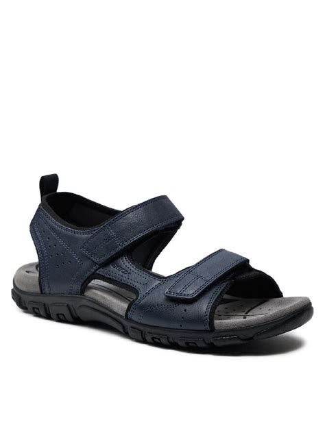 Sandale Geox Uomo Sandal Strada U4524B 000ME C4002 Bleumarin Epantofi Ro