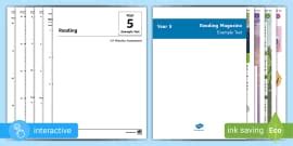 Year Naplan Style Interactive Pdf Numeracy Tests Set