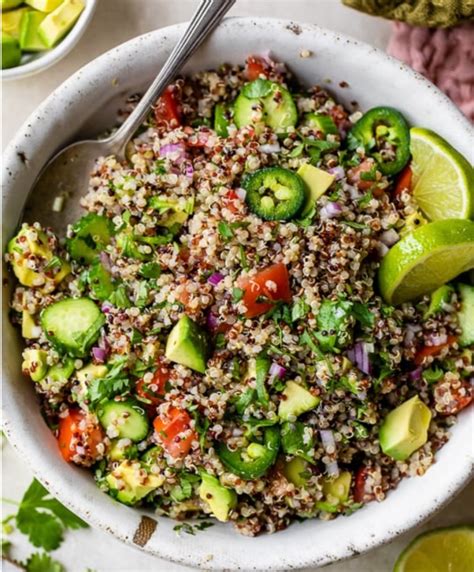 Avocado Quinoa Salad - Healthy Dip