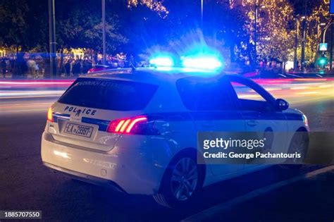 Greece Police Car Photos And Premium High Res Pictures Getty Images