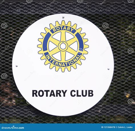 Rotary International Club Logo Editorial Stock Photo Image Of Leaders