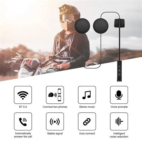 Motorcycle Helmet Bluetooth Headset Headphone For Motorbike Motorcycle