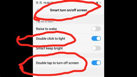 How To Enable Double Tap Screen Off Vivo Y91 Any Vivo Setting YouTube