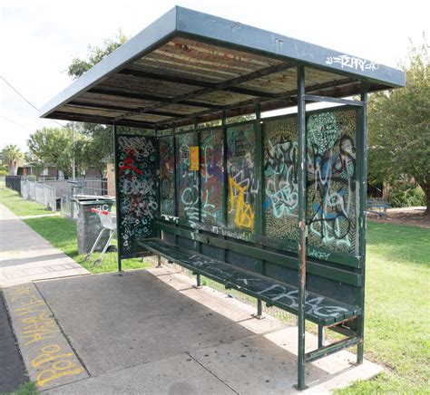 Granny Munro Park Murals Bus Shelter Mural Tamworth Regional Gallery