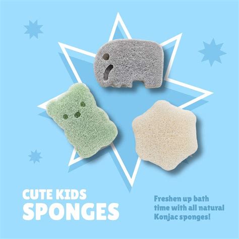 Buy Natural Konjac Baby Bath Sponge For Bathing Sponges For Infants