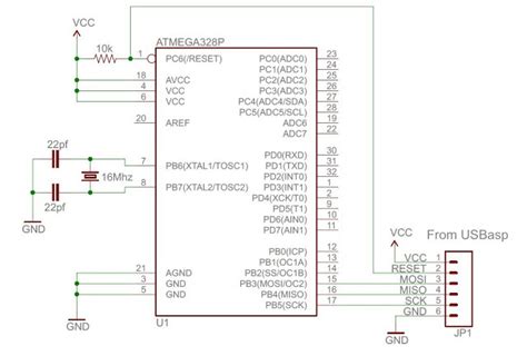 Burning Arduino Bootloader On Atmega Using Usbasp Programmer