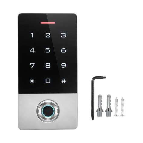 Metal Fingerprint Access Control Machine Em Mf Card Access Control