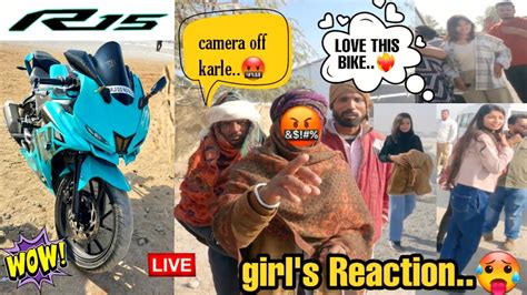 🔥dumping Yard 😡 Bike Le Jane See Kiya Man 🤬 Ll Modify R15 V3 😍 Ll Girls