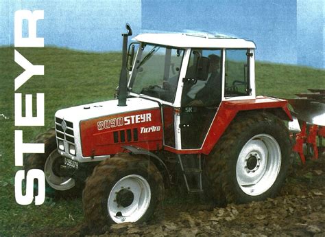 Steyr 8060 8070 8080 8090 Technische Daten Tractorbook De