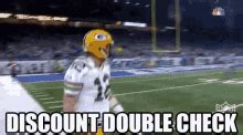 Aaron Rodgers Discount Double Check Gif GIFs | Tenor