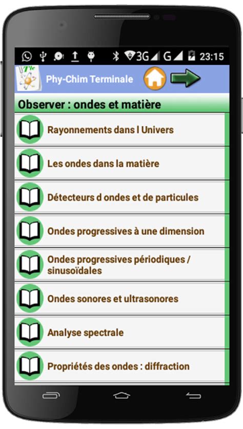 Physique Chimie Terminale para Android - Download