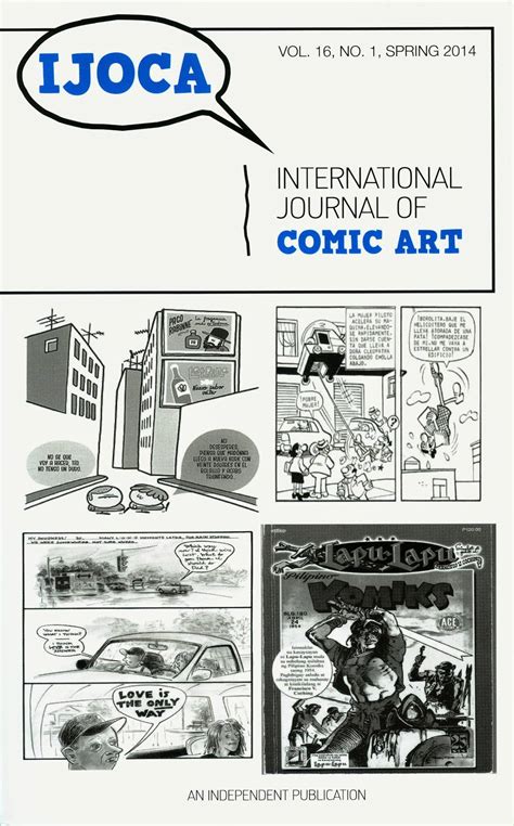 International Journal Of Comic Art Blog 2014