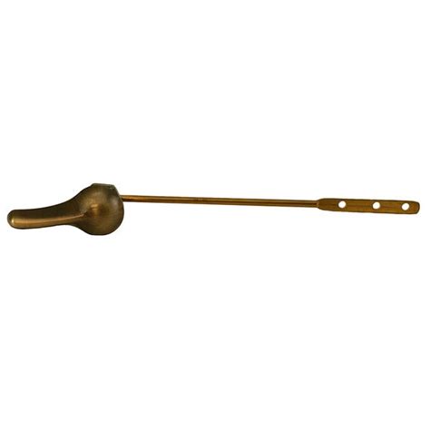 Jones Stephens Brass Decorative Tank Trip Lever 8 Brass Arm W Metal Spud And Nut T01004 Zoro