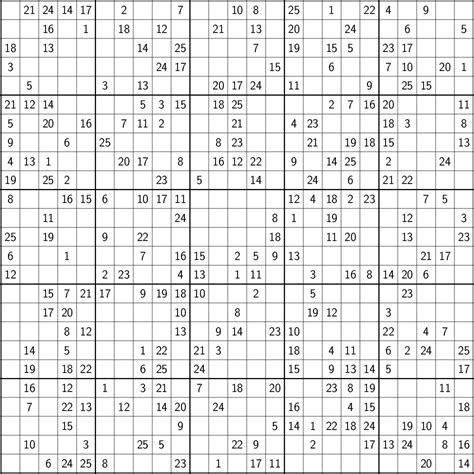 Printable Monster Sudoku