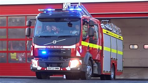 Bullhorn Rugby Brand New Volvo Pump Turnout Warwickshire Fire