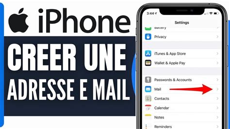 Comment Creer Une Adresse E Mail Sur Iphone En 2024 YouTube