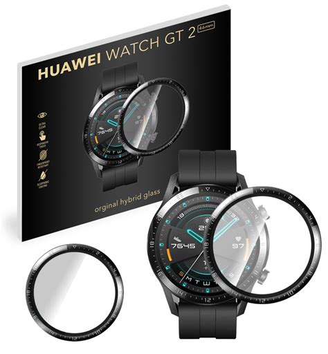 Grizz SZKŁO hybrydowe 3D do Huawei Watch GT 2 46mm Grizz Sport