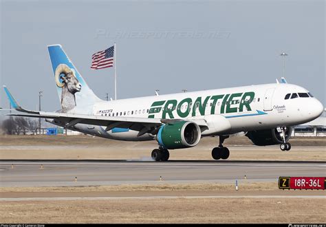 N Fr Frontier Airlines Airbus A N Photo By Cameron Stone Id