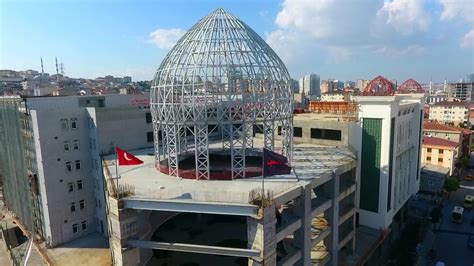 Zeynebiye Camii ve Kültür Merkezi İnşaatı Havadan çekim Drone Çekimi