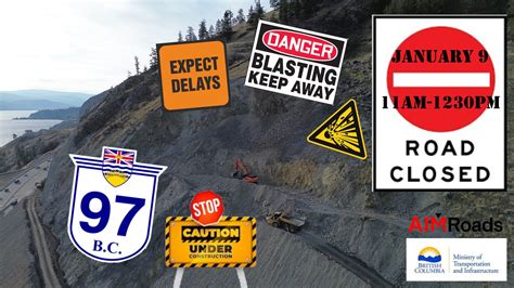 Highway 97 Closed Until 1230 Pm Near Summerland For Blasting