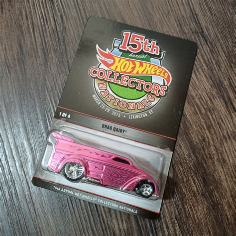HOT WHEELS HOTWHEELS DRAG DAIRY TH ANNUAL COLLECTORS NATIONALS SERIAL