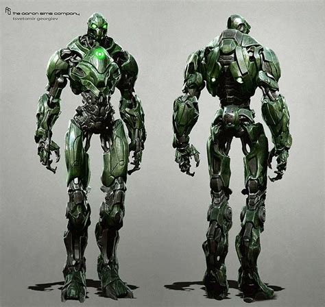 Pixologic Zbrush Gallery Green Lantern Green Lantern Robot Art