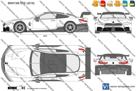 Templates Cars Bmw Bmw M8 Gte