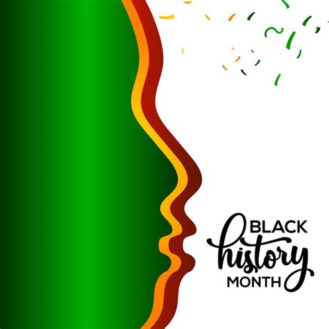 Black History Month Vector Art PNG, Black History Month Vector Template ...