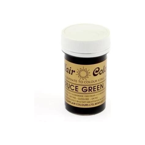 Sugarflair Spruce Green Spectral Paste Concentrate Colouring 25g By