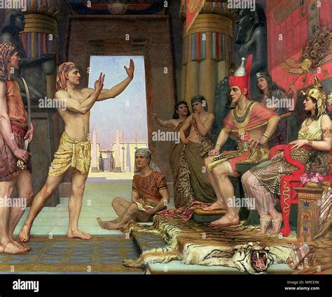 Arthur Reginald Joseph Interprets Pharaoh S Dream Stock Photo Alamy