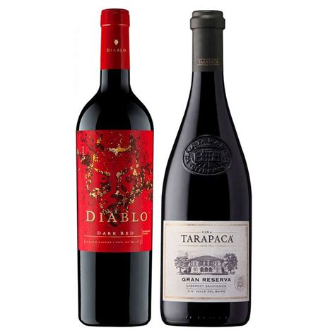 Booz Cl Duo Vinos Imperdibles Diablo Tarapaca X Vino Diablo Dark Red