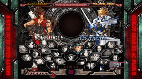 Guilty Gear Xx Accent Core Plus R Gu A De Movimientos