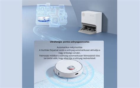 Lydsto W2 Lite Öntisztító Száraz-Nedves Robotporszívó Fehér - Lydsto ...