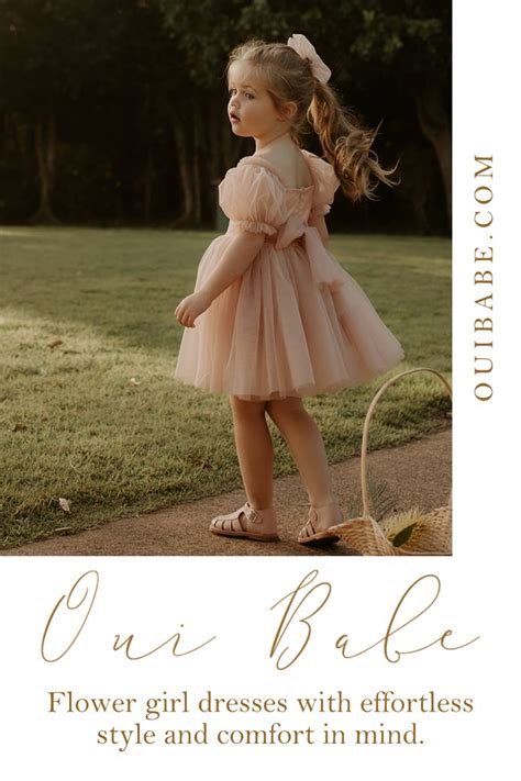 Flower Girl And Special Occasion Dresses With Effortless Style And