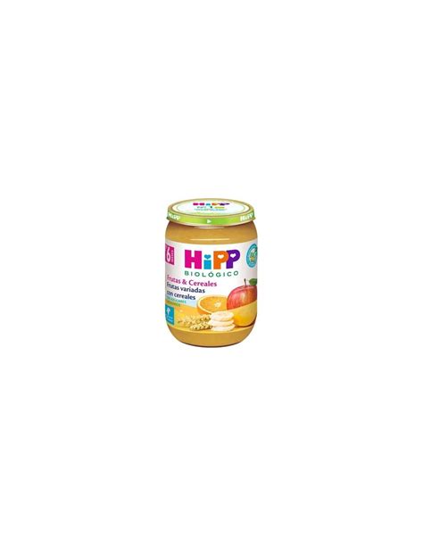 Comprar Hipp Potito Frutas Variadas Con Cereales G A Precio De Oferta